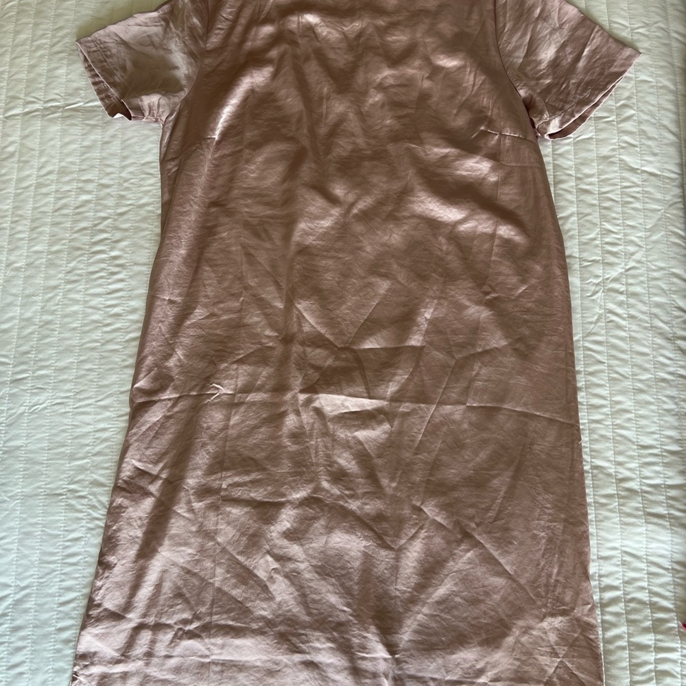 Elegant Pink Women's Midi Dress